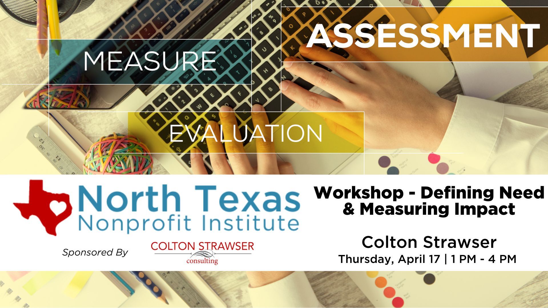 Workshop - Defining Need & Measuring Impact