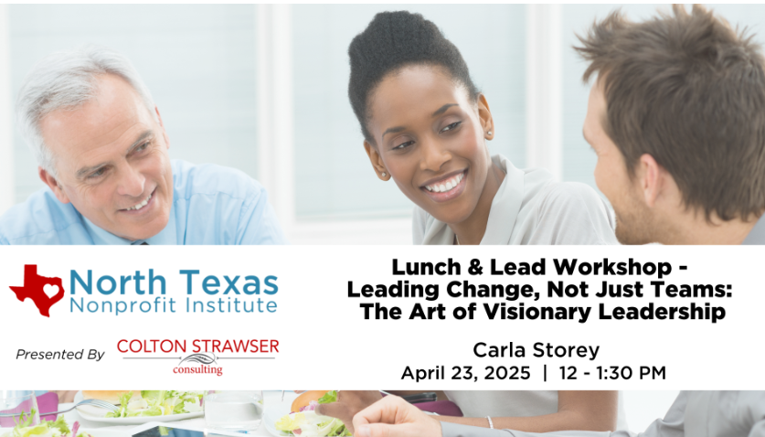 Lunch & Lead - Leading Change, Not Just Teams: The Art of Visionary Leadership
