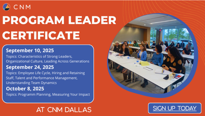 Program Leader Certificate